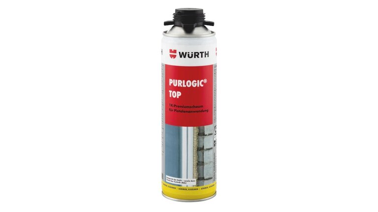 1K-Pistolenschaum PURLOGIC, in der Sprühflasche, stehend